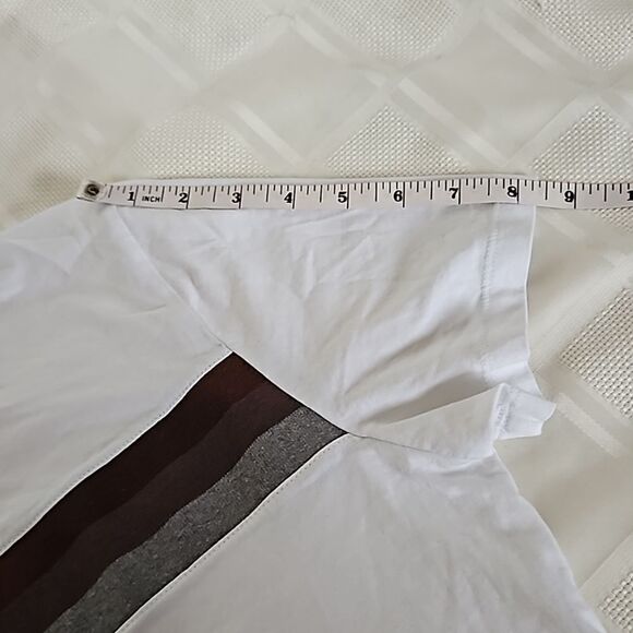 Calvin Klein Men's Cotton Crew Neck Short Sleeves T-Shirt Small White - Picture 11 of 16